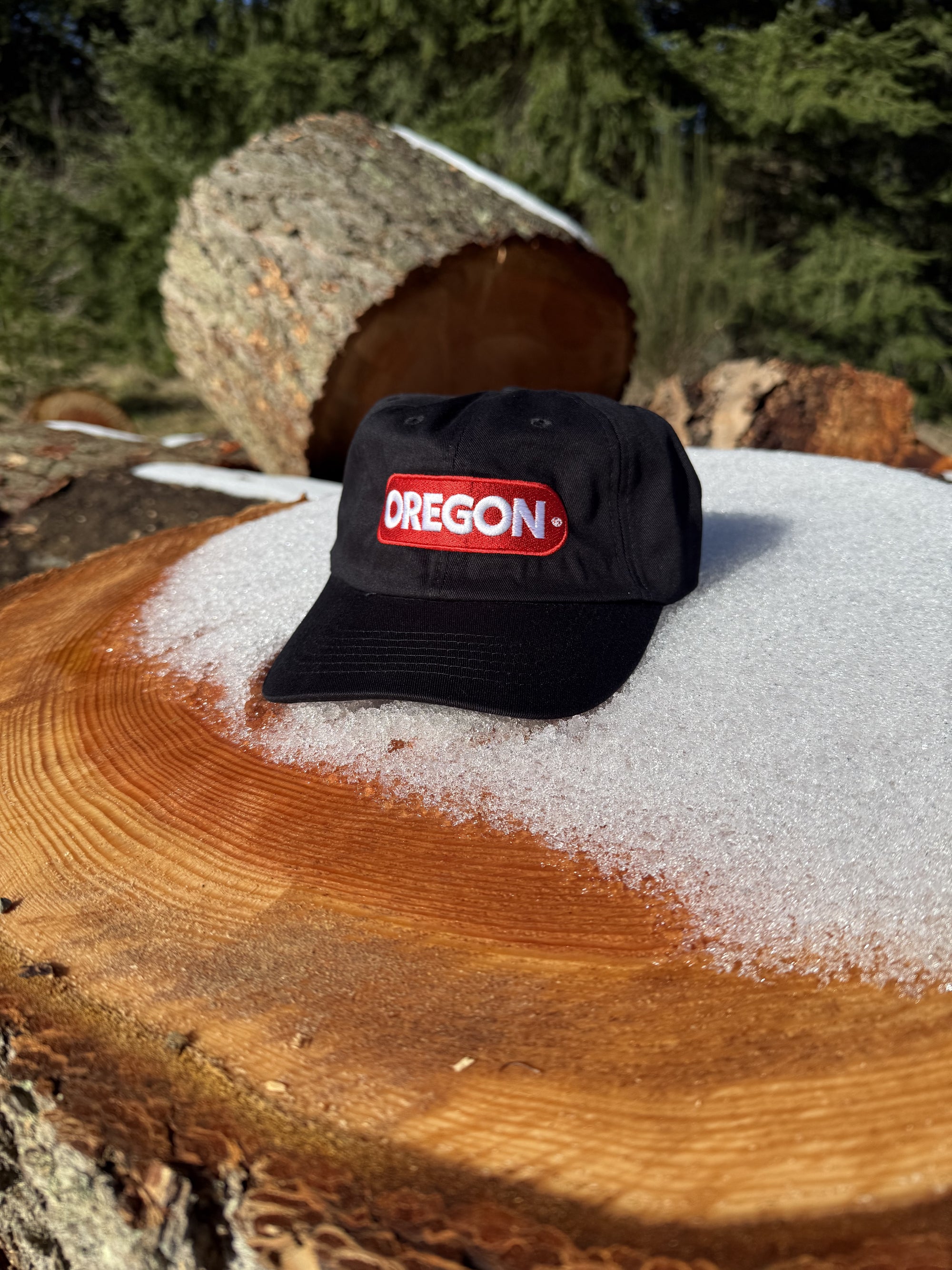 Black Oregon Hat