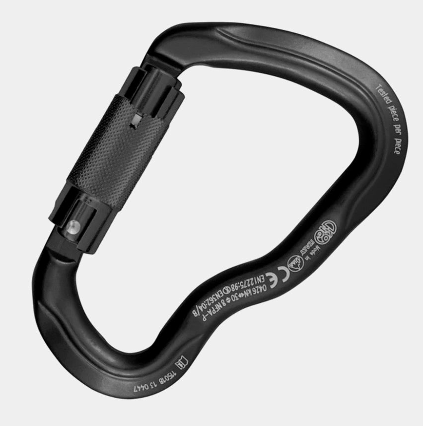 Carabiner Kong Ferrata Triple AutoLock Sappy Supplies