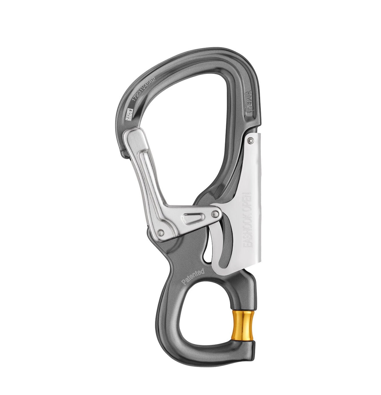 Comprar gris-amarillo Petzl EASHOOK ABIERTO