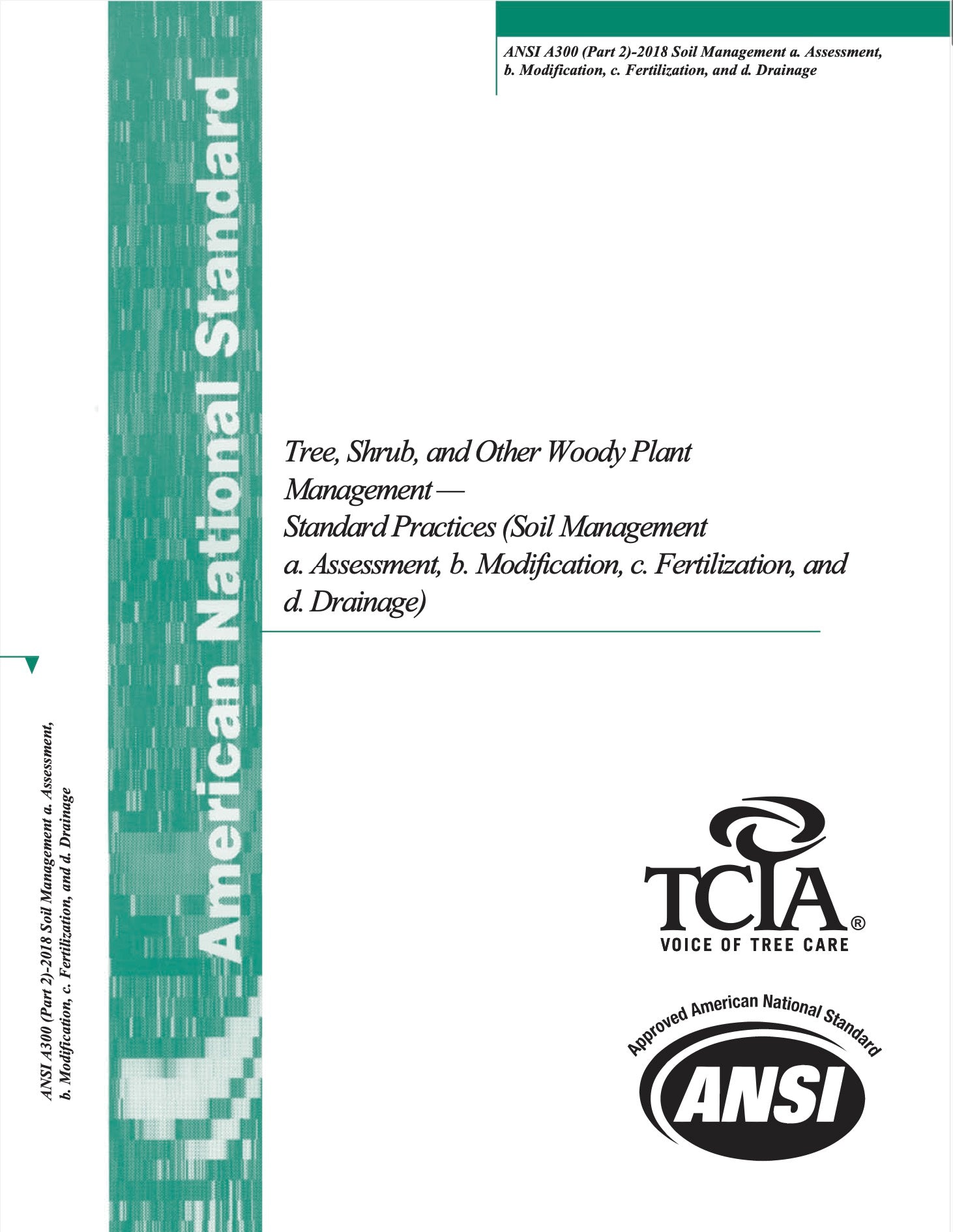 ANSI A300 Part 2: Soil Management (Fertilization)