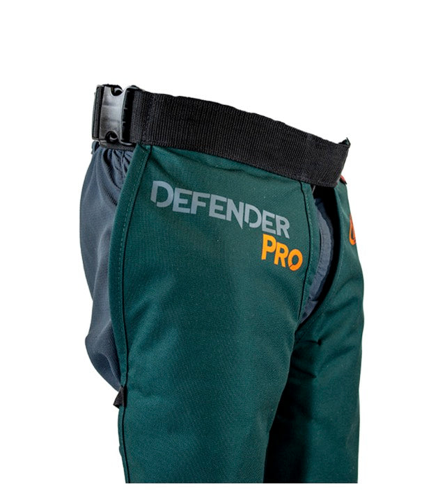 DefenderPRO Tough Oil and Water Resistant UL Chainsaw Chaps Calf Wrap By Clogger