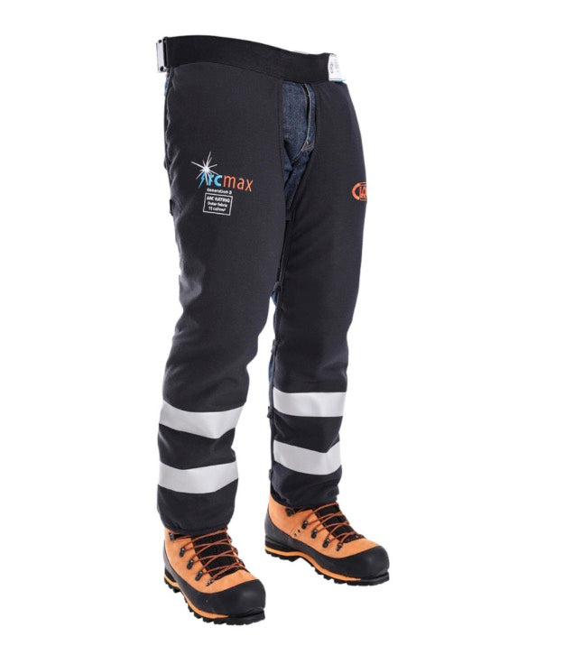 Arcmax Gen3 Arc Rated Fire Resistant UL Chainsaw Chaps Apron Style By Clogger