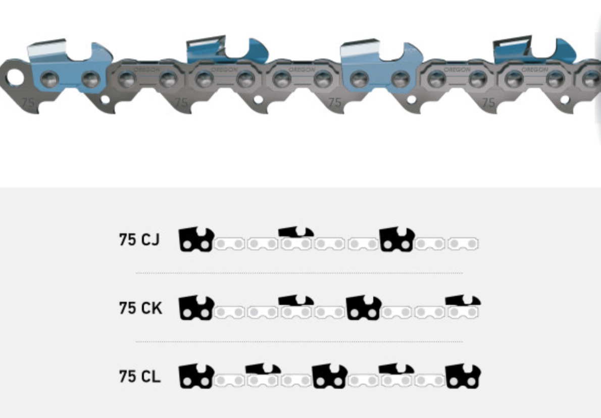 Oregon PowerCut™ Semi skip Saw Chain, 100' Reel