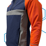 SwedePro Chainsaw Protective Pro quarter-zip pull over