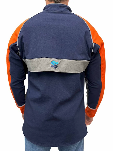 SwedePro Chainsaw Protective Pro quarter-zip pull over