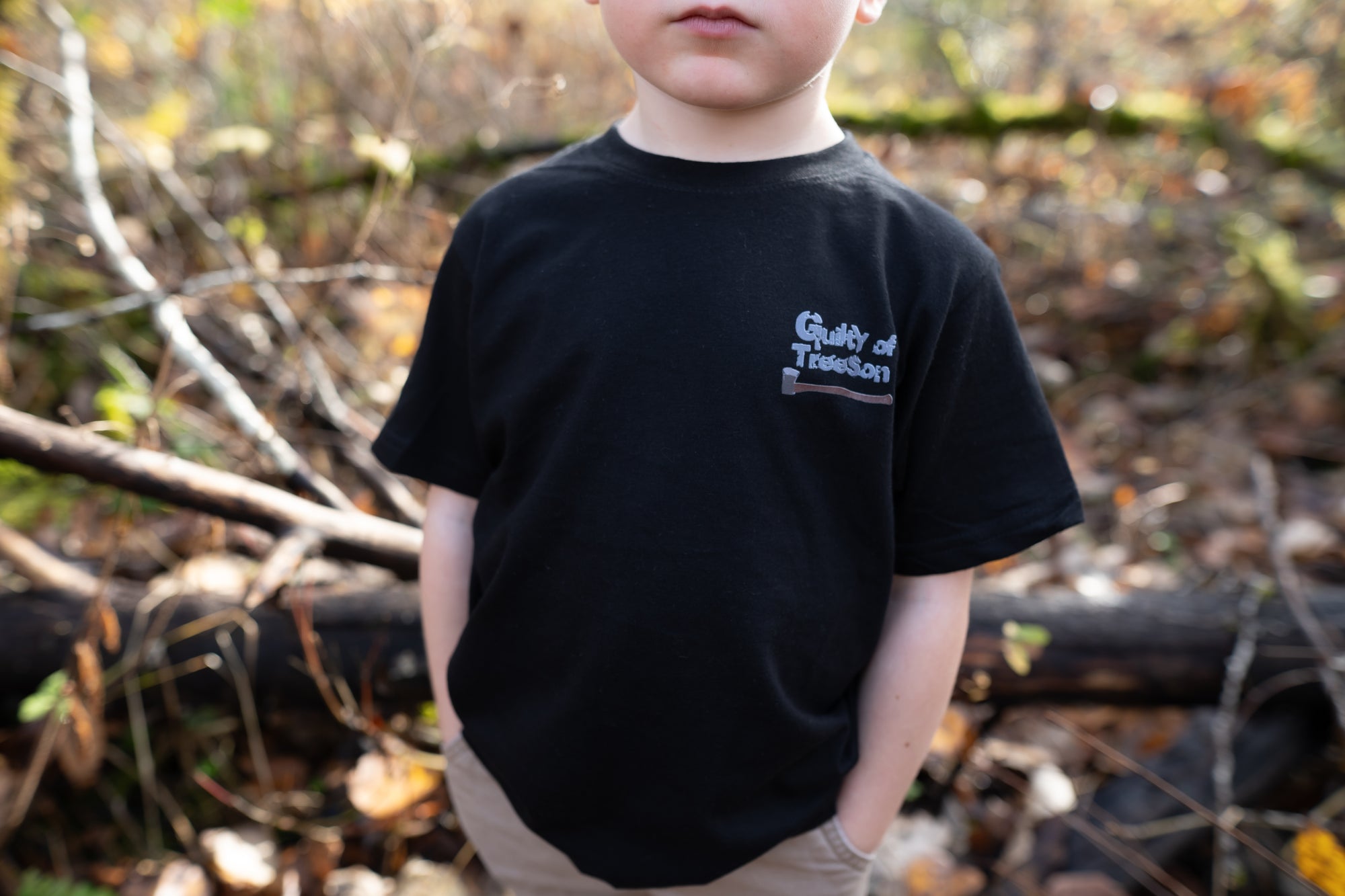 Toddler and Kid Guilty of Treeson Shirt