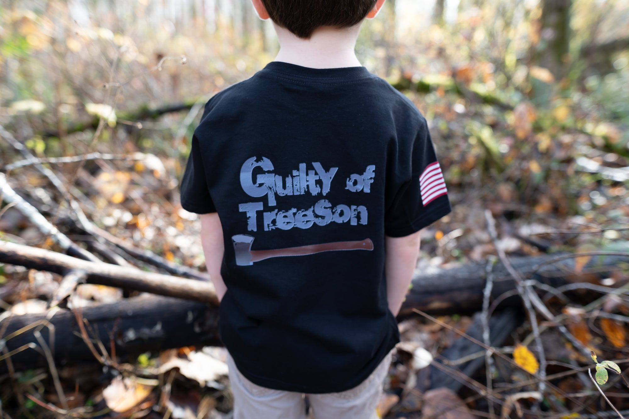 Toddler and Kid Guilty of Treeson Shirt