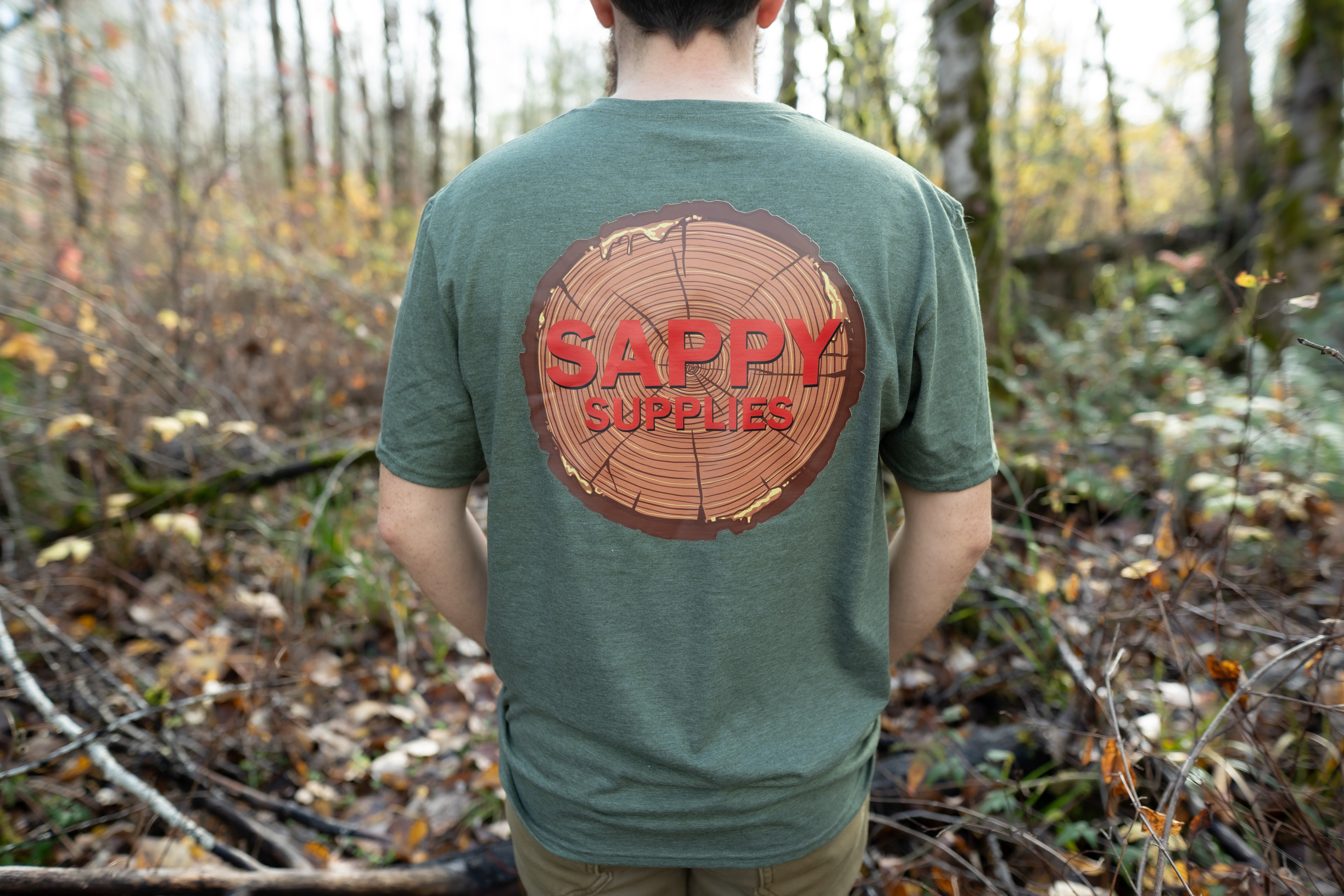 Sappy Supplies Shirt Forest Green - 0