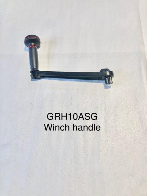 GRCS Winch handle, 10” aluminum speed grip